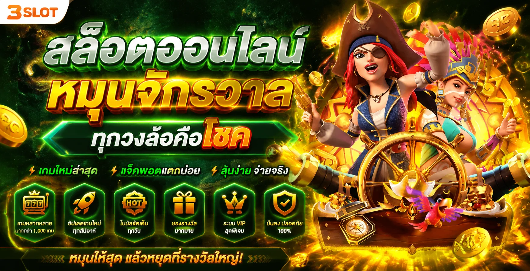 เกมสล็อตยอดนิยม WORLD1688VIP แตกง่ายจ่ายจริง